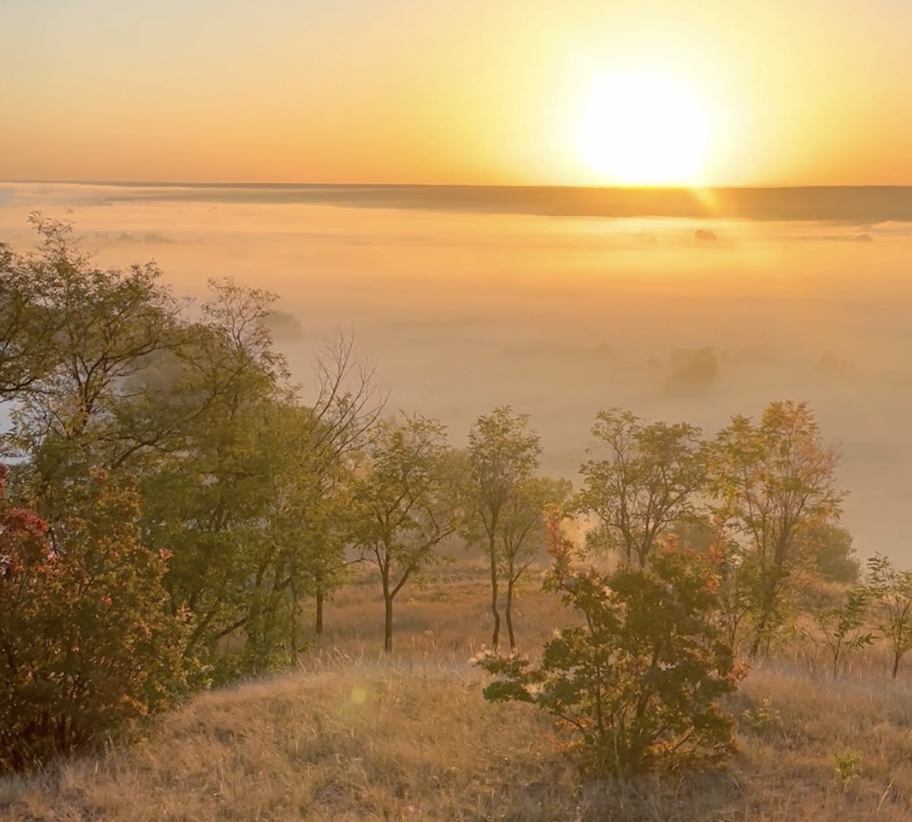 фото заходу Зміївські кручі ☀️